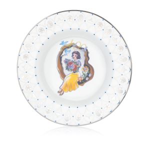 English Ladies D100 Snow White Plate