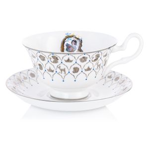 English Ladies D100 Snow White Cup and Saucer