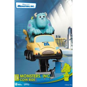 Beast Kingdom Disney Coin Ride Series D-Stage PVC Diorama Monsters Inc. 16 cm