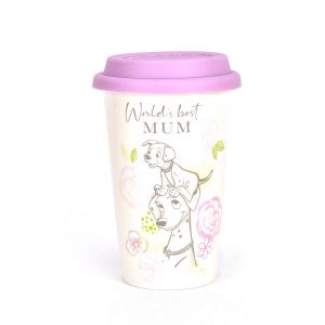 Disney Double Walled Dalmations Travel Cup - Mum