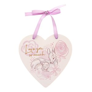 Disney Bambi Heart Plaque Love You So Much