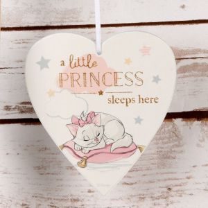 Disney Magical Beginnings Heart Plaque - Little Princess - DI401