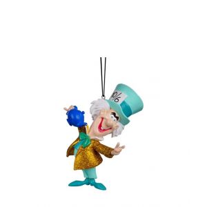 Disney Alice in Wonderland Mad Hatter 3D Resin Hanging Ornament