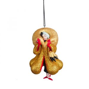 4" 3D Resin Cruella Hanging Ornament
