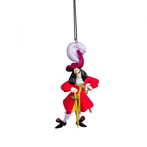 4" 3D Resin Captain Hook Hanging Ornament