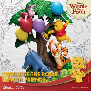 Beast Kingdom DS-053 Disney Winnie-the-Pooh with Friends Diorama Stage D-Stage Figure Statue