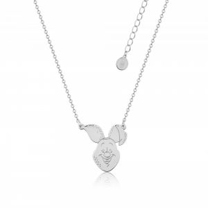 Disney Winnie the Pooh White Gold-Plated Piglet Character Necklace