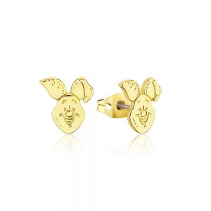 Disney Winnie the Pooh Gold-Plated Piglet Character Studs