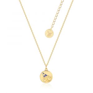 Disney Fantasia Sorcerer's Apprentice Mickey Gold-Plated Medallion Necklace