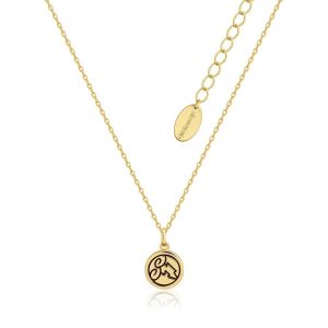 Disney Gold-Plated Hercules Symbol Necklace
