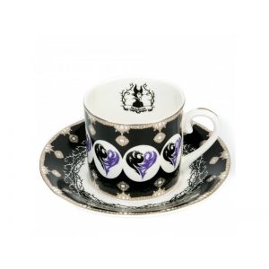 English Ladies Maleficent Cup and Saucer
