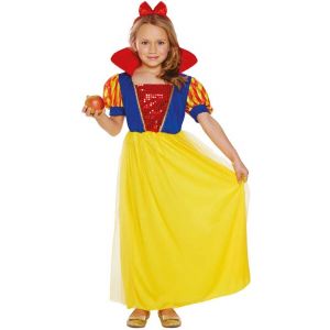 Fancy Dress Child Snow Girl Medium 7-9 Years - U37778