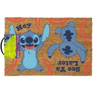 Lilo And Stitch (Hey/See Ya Later) 60 x 40cm Coir Doormat