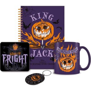 The Nightmare Before Christmas (Colourful Shadows) Bumper Gift Set (Mug, Coaster, Keychain & Notebook
