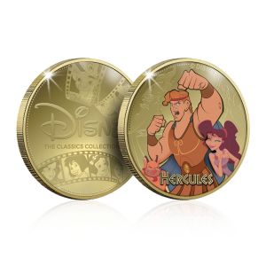 Hercules Gold-Plated Commemorative Coin