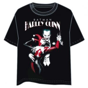 DC Comics Harley Quinn and Joker Adult T-Shirt