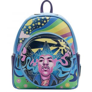 Loungefly Jimi Hendrix Psychedelic Landscape Mini Backpack