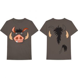 Disney Unisex T-Shirt Lion King Pumbaa - Back Print
