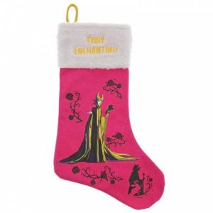 3 x Enchanting Disney Maleficent Christmas Stockings