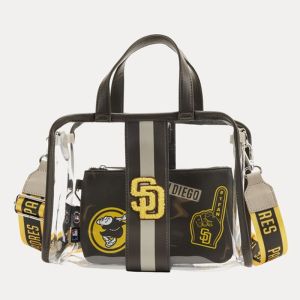Loungefly MLB SD Padres Stadium Crossbody Bag with Pouch