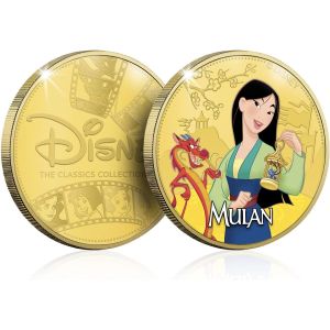 Mulan Gold-Plated Commemorative Coin