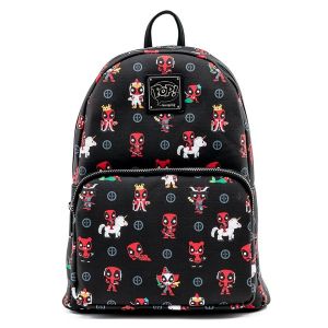 Loungefly Deadpool 30th Anniversary AOP Mini Backpack
