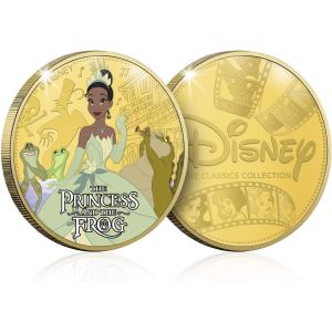 The Princess And The Frog Gold-Plated Commemorative Coin