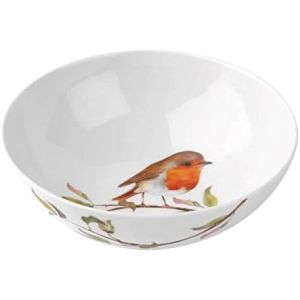 Portmeirion Red Robin Footed Bowl