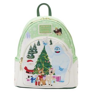 Loungefly Rudolph the Red-Nosed Reindeer: Holiday Group Mini Backpack