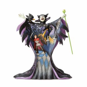 Disney Traditions Maleficent With Scene - 4055439