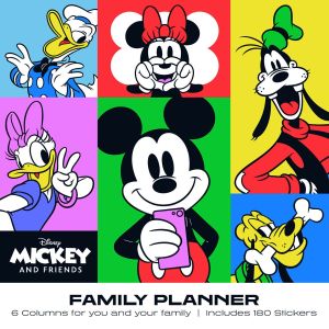 Mickey Minnie and Friends 2024 Family Planner