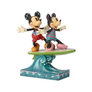 Disney Traditions Surf's Up Mickey & Minnie Mouse 