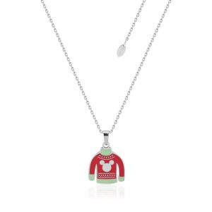 Disney Essential Christmas Mickey Mouse Festive Jumper Necklace - SPX001