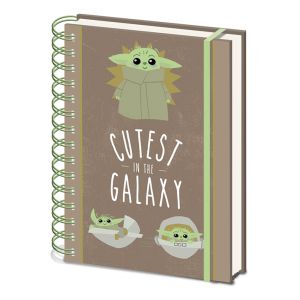 Star Wars The Mandalorian (Cutest In The Galaxy)  A5 Wiro Notebook - SR73255