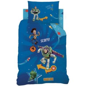 Official Disney Toy Story Pinball Reversible Single Duvet Cover with Matching Pillow Case Bedding Set