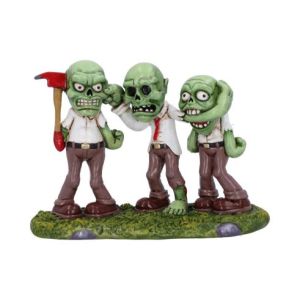 Three Wise Zombies Horror Undead Creature Figurine