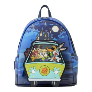 Loungefly Warner Bros 100th Anniversary Looney Tunes Scooby Doo Mash Up Mini Backpack