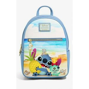 Loungefly Disney Lilo and Stitch Mini Backpack Bag Scrump Ducklings Pineapple