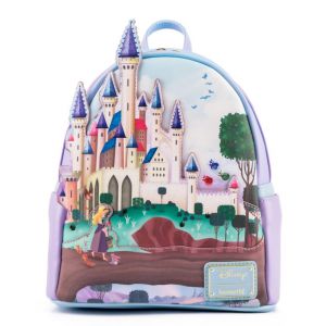 Loungefly Disney Princess Castle Series: Sleeping Beauty Mini Backpack