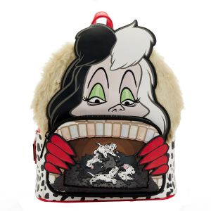 Loungefly Disney: 101 Dalmatians Villains Scene Cruella Mini Backpack