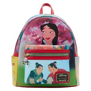 Loungefly Disney: Mulan Princess Scene Mini Backpack