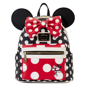 Loungefly Disney Minnie Mouse Rocks the Dots Classic Mini Backpack