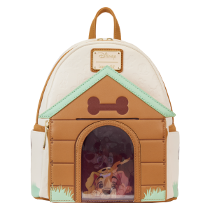 Loungefly Disney I Heart Disney Dogs Dog House Triple Lenticular Mini Backpack