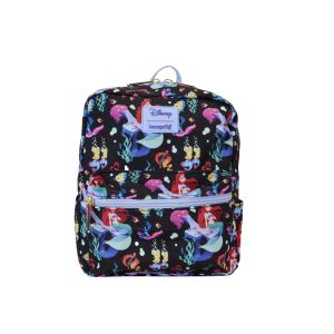 Loungefly Disney The Little Mermaid 35th Anniversary Life is the Bubbles All-Over-Print Nylon Mini Backpack