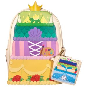 Loungefly Disney Princesses Cake Layer Mini Backpack and Pouch