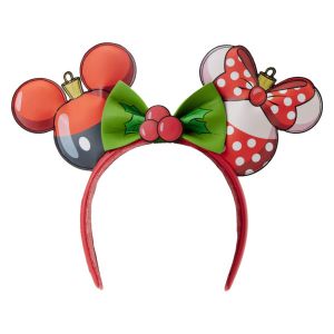 Loungefly Disney Mickey and Minnie Ornament Headband