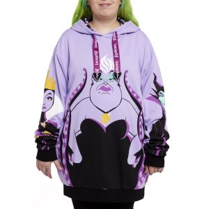 Loungefly Disney Villains Curse Your Hearts Unisex Hoodie