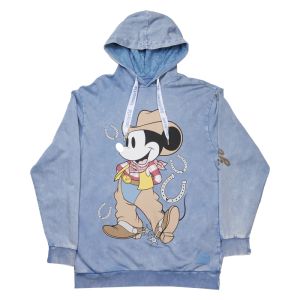 Loungefly Western Mickey Mouse Unisex Hoodie - Disney