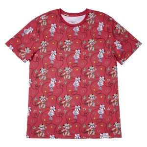 Loungefly Western Mickey and Minnie Lasso Unisex Tee Shirt - Disney