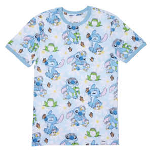 Springtime Stitch Lilo and Stitch Disney Loungefly Unisex T-Shirt